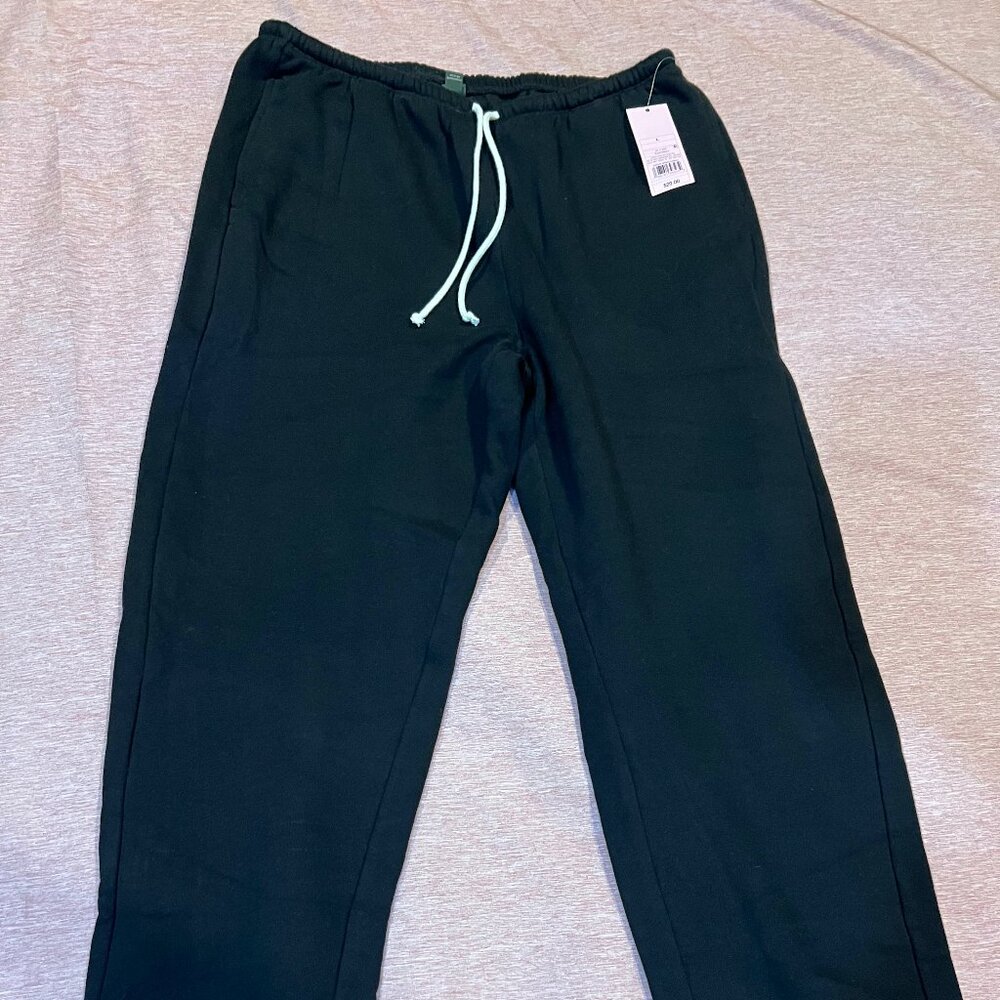 Black Sweatpants Size L New with Tags